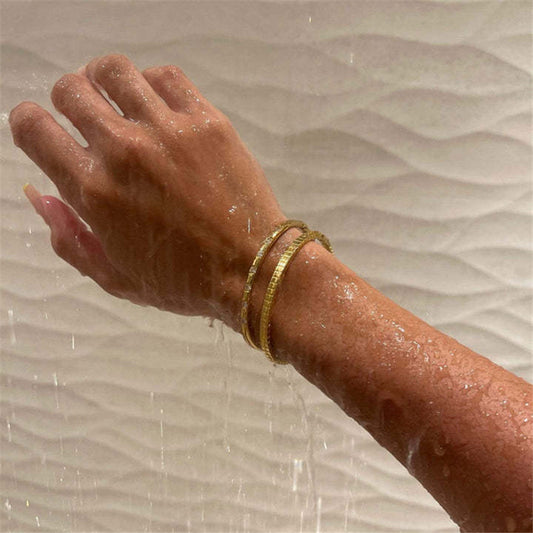 ADELE CPH DENMARK - Bangle med zirkoner / Vandfast