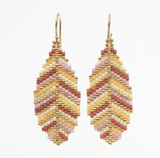 #1143 Blade Creme/lysgule/Banan/lysrosa/guld