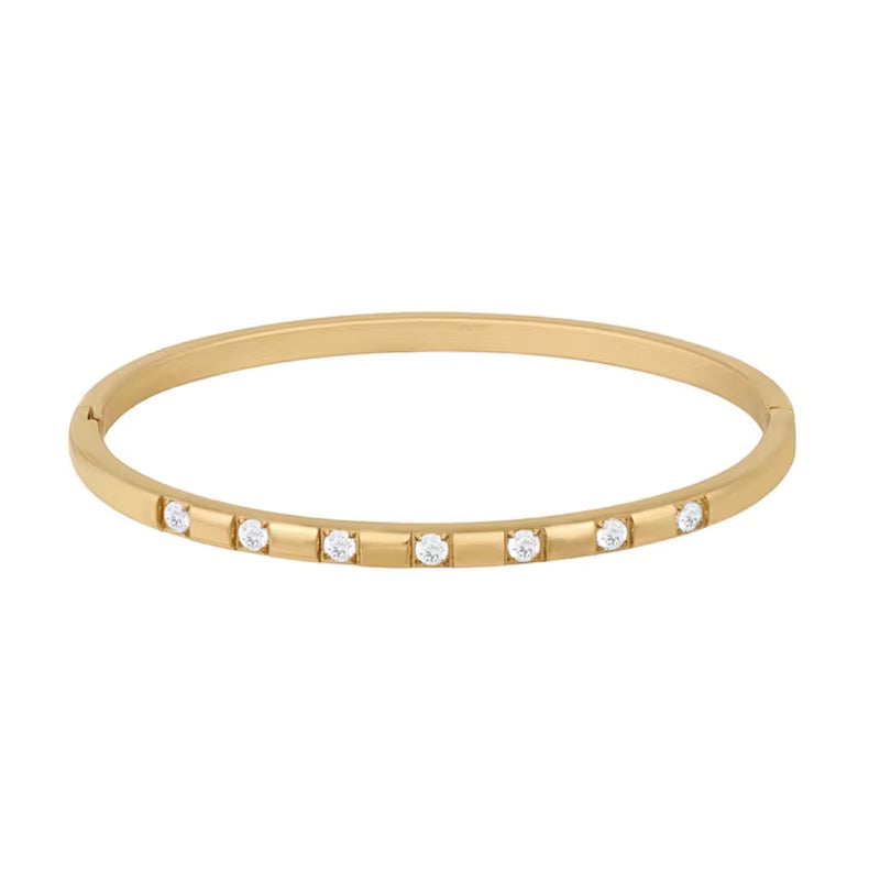 ADELE CPH DENMARK - Bangle med zirkoner / Vandfast