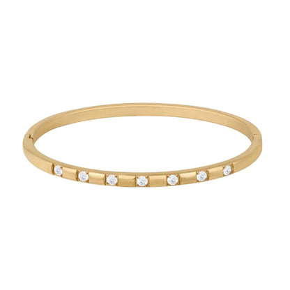 ADELE CPH DENMARK - Bangle med zirkoner / Vandfast