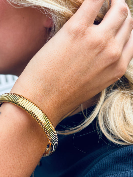 ADELE CPH DENMARK - Elastisk armbånd, 12 mm. Vandfast