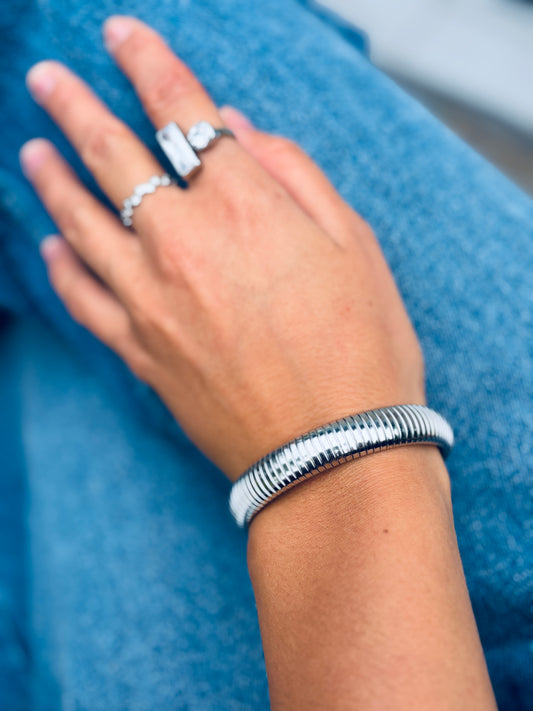 ADELE CPH DENMARK - Elastisk armbånd, 12 mm. Vandfast