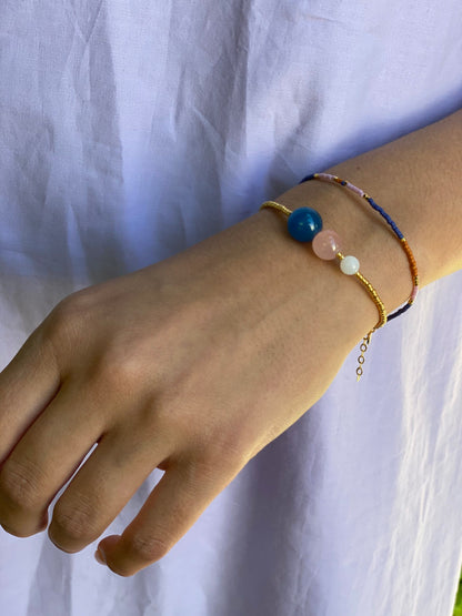 #263 Ditte 6 Armbånd Jade