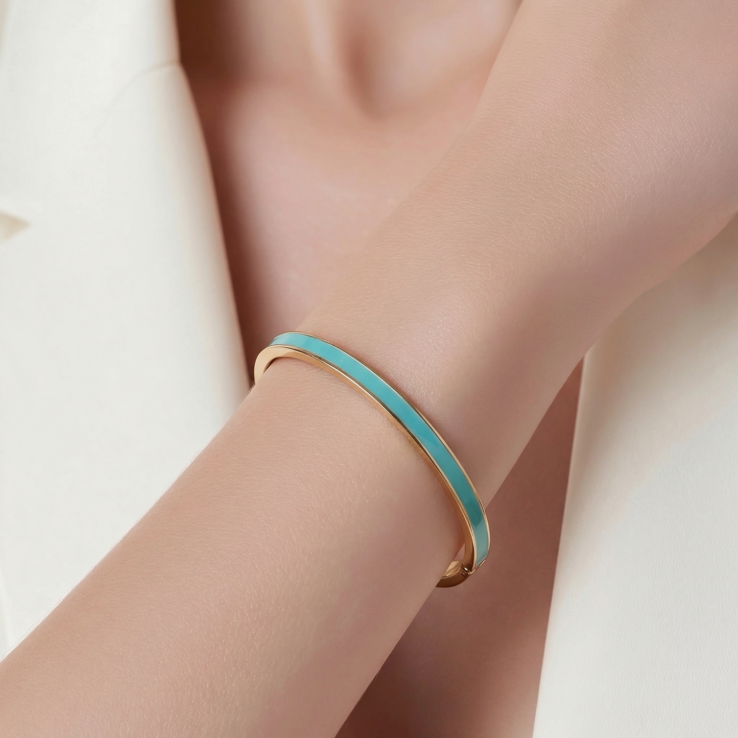 ADELE CPH DENMARK - Dora Armbånd Turkis / Vandfast