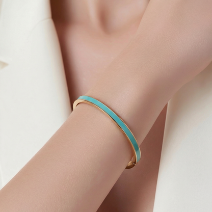 ADELE CPH DENMARK - Dora Armbånd Turkis / Vandfast