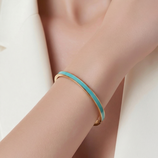 ADELE CPH DENMARK - Dora Armbånd Turkis / Vandfast