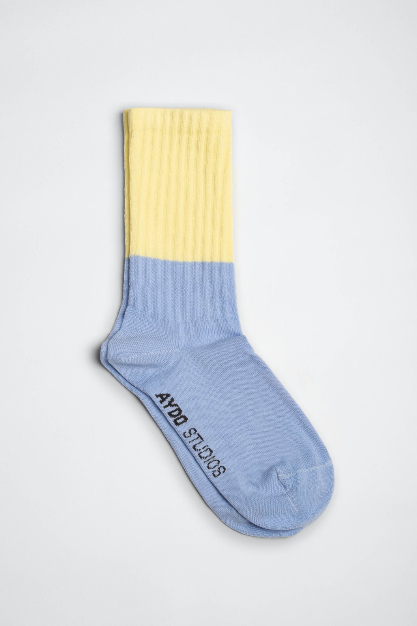 AYDO STUDIOS - London strømper - Lys gul/Lys blå