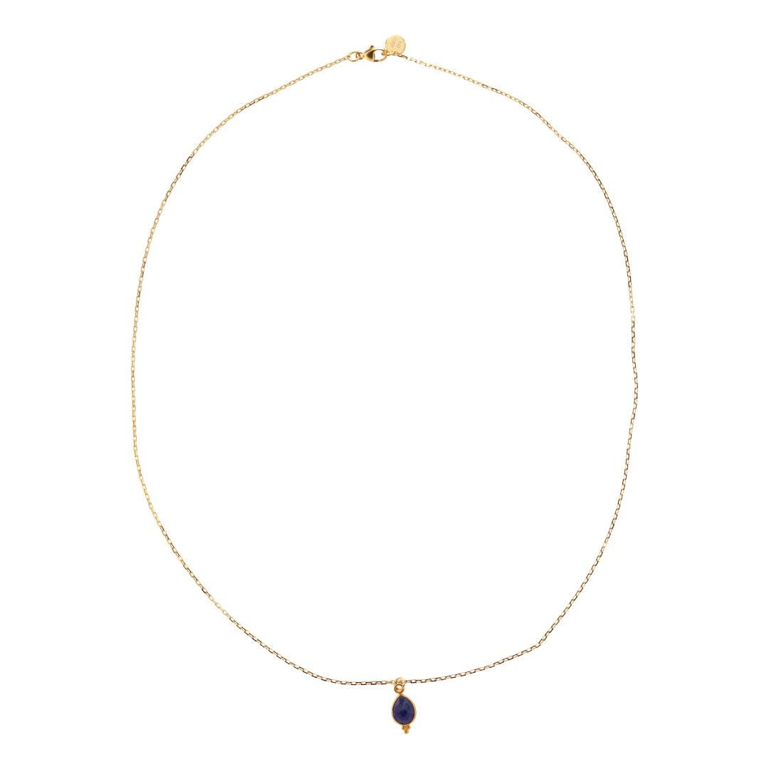 #136 Halskæde Sodalite